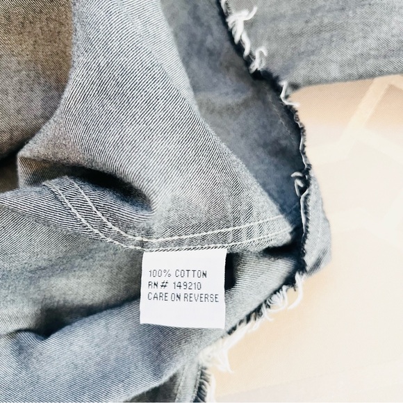 Rock Roll n Soul Men Western-Inspired Skull Long Sleeve Button-Up Shirt Size XL - Picture 5 of 7